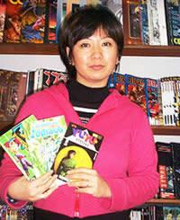 Selma Mitie Utrabo: “Os mangás são impregnados de aspectos da cultura japonesa.” Foto de Selma Mitie