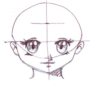 Como Desenhar Rosto de Anime Feminino De Frente Passo a Passo  Desenhos de  rostos, Desenho rosto feminino, Desenho de rosto simples