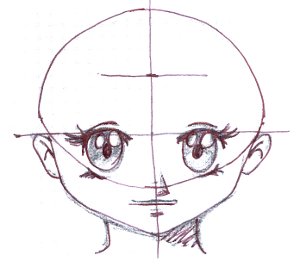 Tudo Sobre Desenhos ;D: parte da cabeça do manga