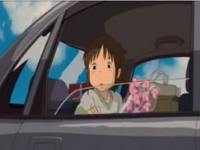 Imagem do trecho de filme A Viagem de Chihiro