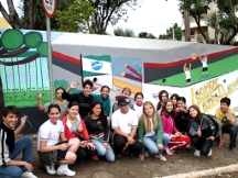 Foto pintura no muro