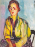 Anita Malfatti (So Paulo, 1889 - 1964), pintora e desenhista brasileira, considerada uma das precursoras do Modernismo no Brasil. Entre suas pinturas mais conhecidas temos A Boba, O Homem Amarelo e A Estudante Russa. O quadro aqui apresentado faz parte do acervo do MASP e esteve na exposio individual da artista em 1917, quando foi criticada violentamente por Monteiro Lobato em seu artigo: "Parania ou Mistificao". <br/><br/> Palavras-chave: anita malfati, pintura moderna, modernismo