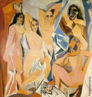 Pablo Picasso<br/>Les demoiselles d\'Avignon, 1907