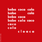 Imagem do poema concreto "Beba Coca-Cola"(1957) de Dcio Pignatari. A partir de 1952, os poetas Augusto de Campos, seu irmo Haroldo de Campos e Dcio Pignatari, deixaram para trs uma esttica conservadora de carter formalista. O Concretismo permitiu a incorporao de elementos de outras mdias (visuais, auditivas, tteis) ao texto. O verso  abolido; h valorizao dos aspectos visual e sonoro; os vocbulos so representados nos seus aspectos geomtricos, alm da nfase na racionalidade. 