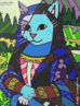 Romero Britto<br/>Mona Lisa, sem data