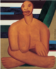 Tarsila do Amaral (1886-1973) foi uma das mais importantes artistas do Brasil. Aps passar dois anos em Paris, retorna a So Paulo em 1922, para integrar o "Grupo dos Cinco", que defende as ideias da Semana de Arte Moderna e toma a frente do movimento modernista do pas. Esta tela foi pintada por Tarsila em Paris, enquanto tomava aulas de Ferdinand Legr, que a elogiou bastante. O quadro possui elementos cubistas e a negra aqui representada fez parte da infncia de Tarsila.  